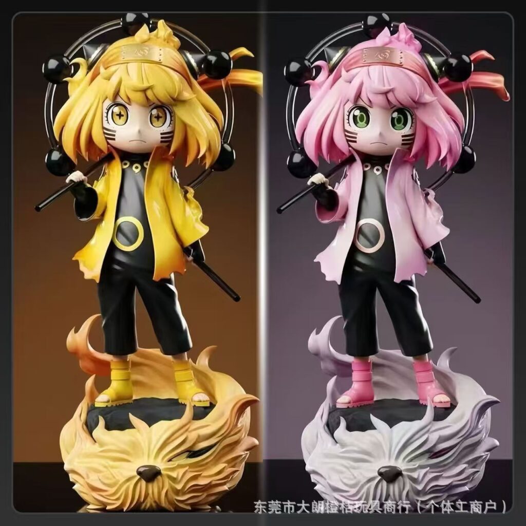 Naruto Anya Ninja Cosplay Chibi Figure