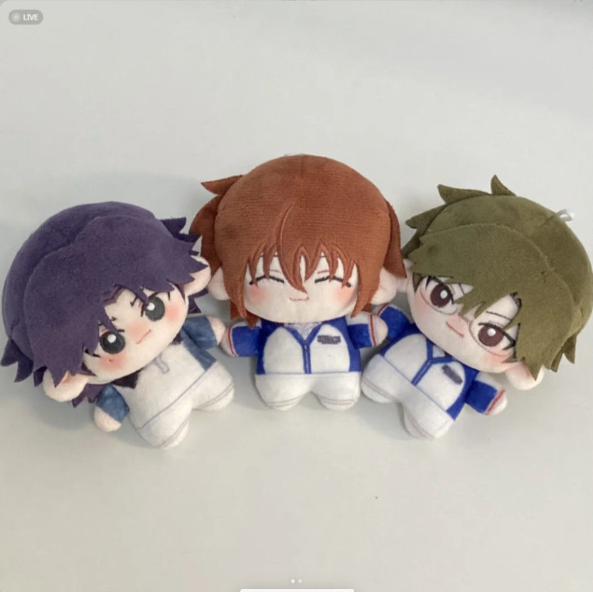 The Prince of Tennis 10cm Character Cotton Plush Dolls