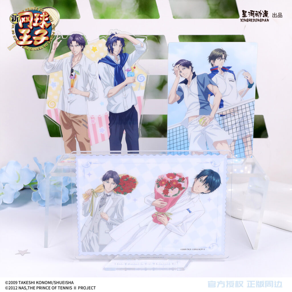 The Prince of Tennis Ryoma and Atobe Duo Acrylic Stands