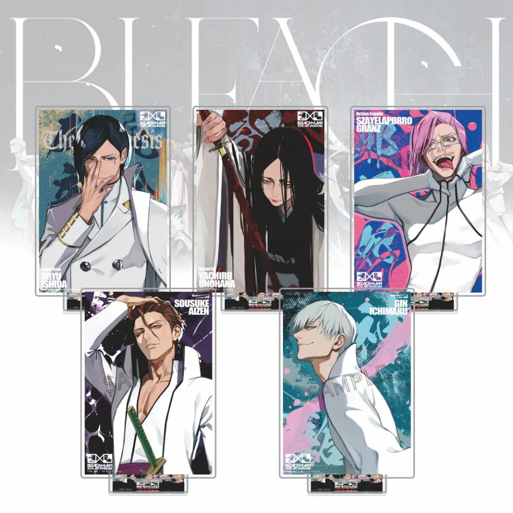 BLEACH Soul Art Portrait Acrylic Displays