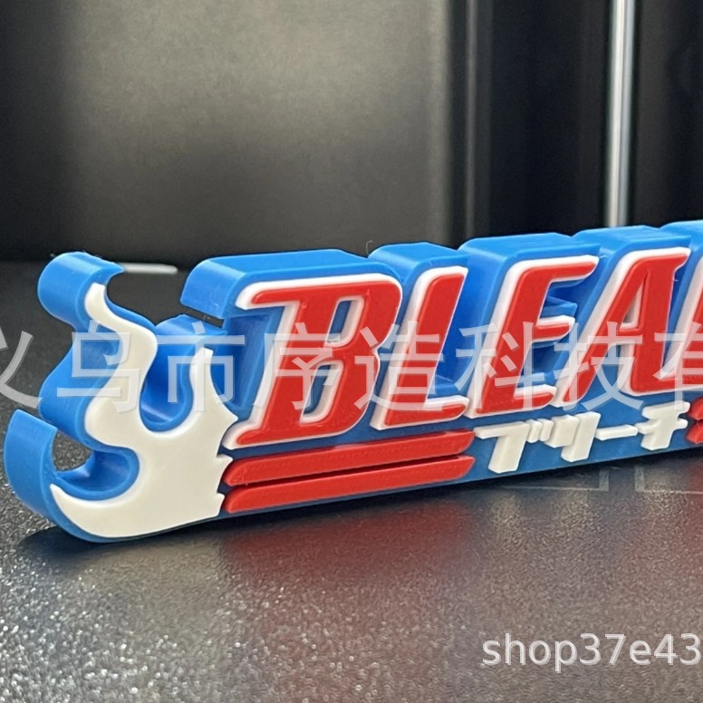 BLEACH 3D Logo Desk Display