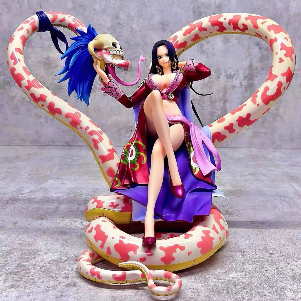 One Piece Boa Hancock Snake Scene Figure