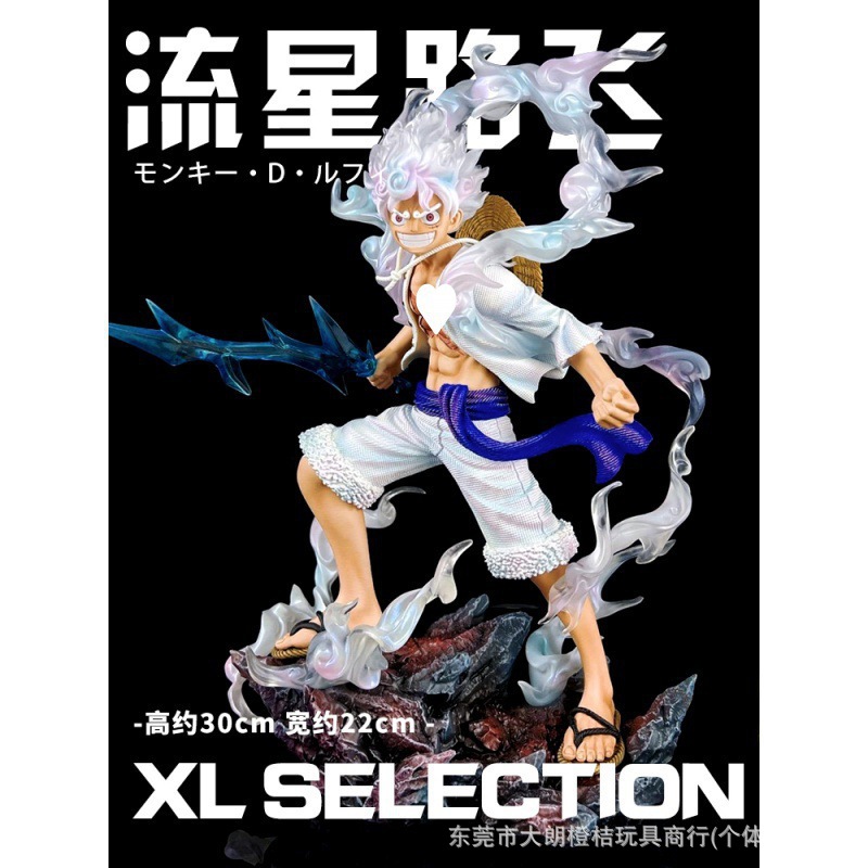 One Piece Luffy Gear 5 Standing Lightning Figure