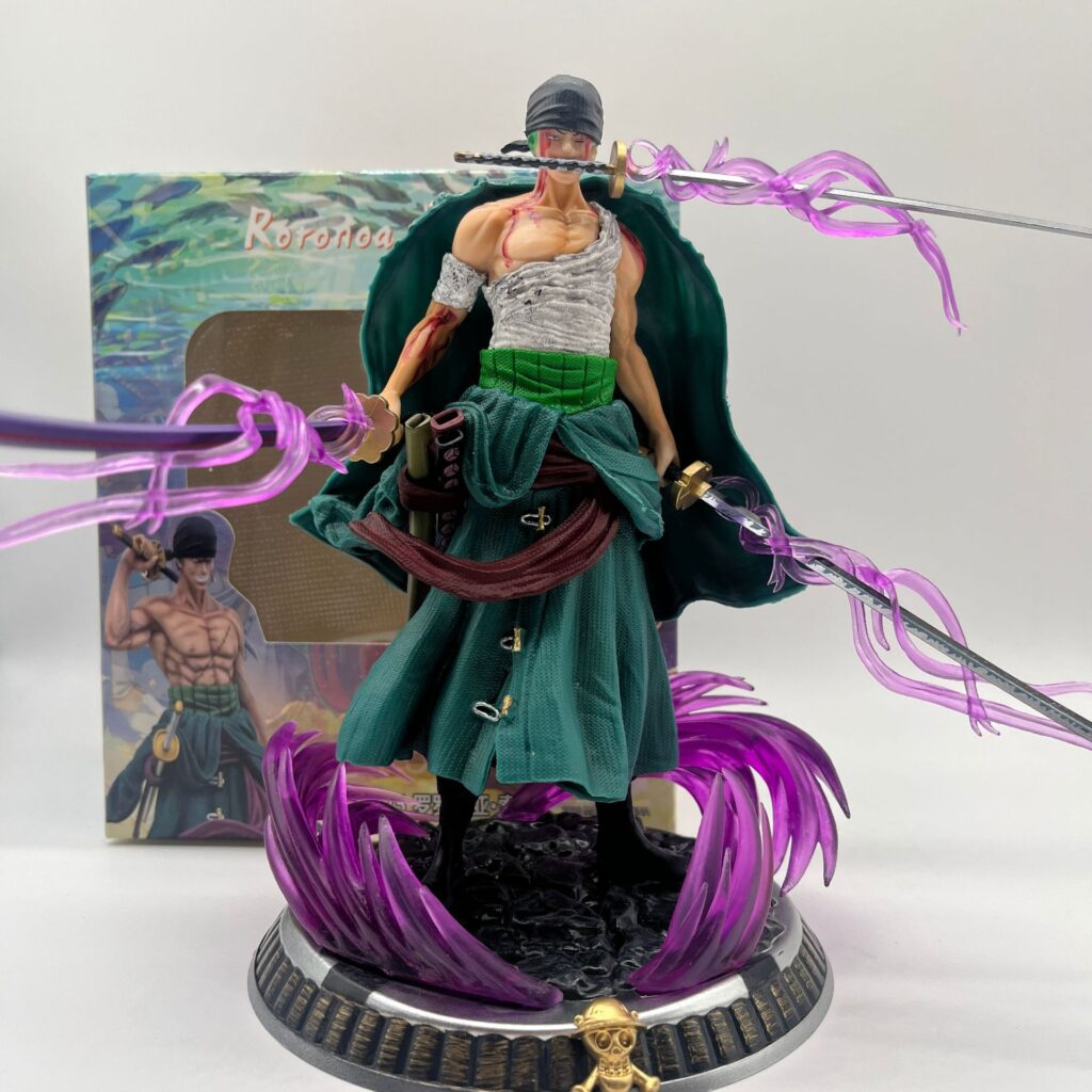 One Piece Zoro Battle Damage Figure