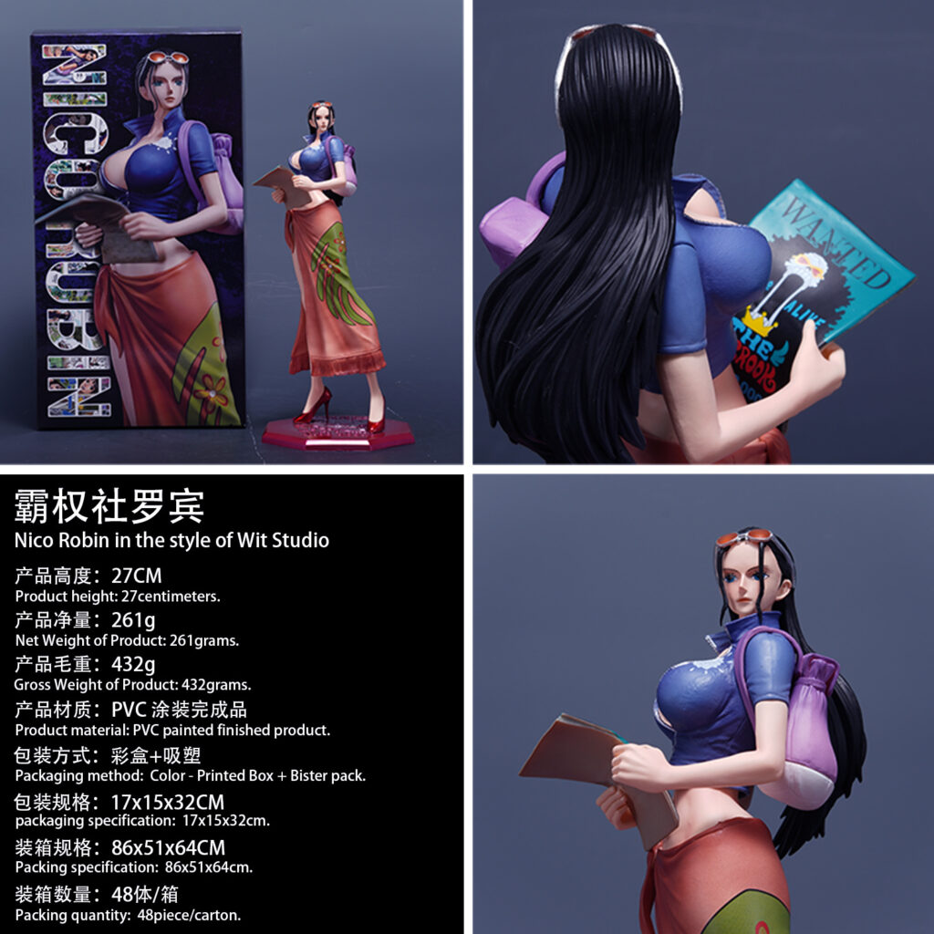 One Piece Nico Robin Book Pose Figure