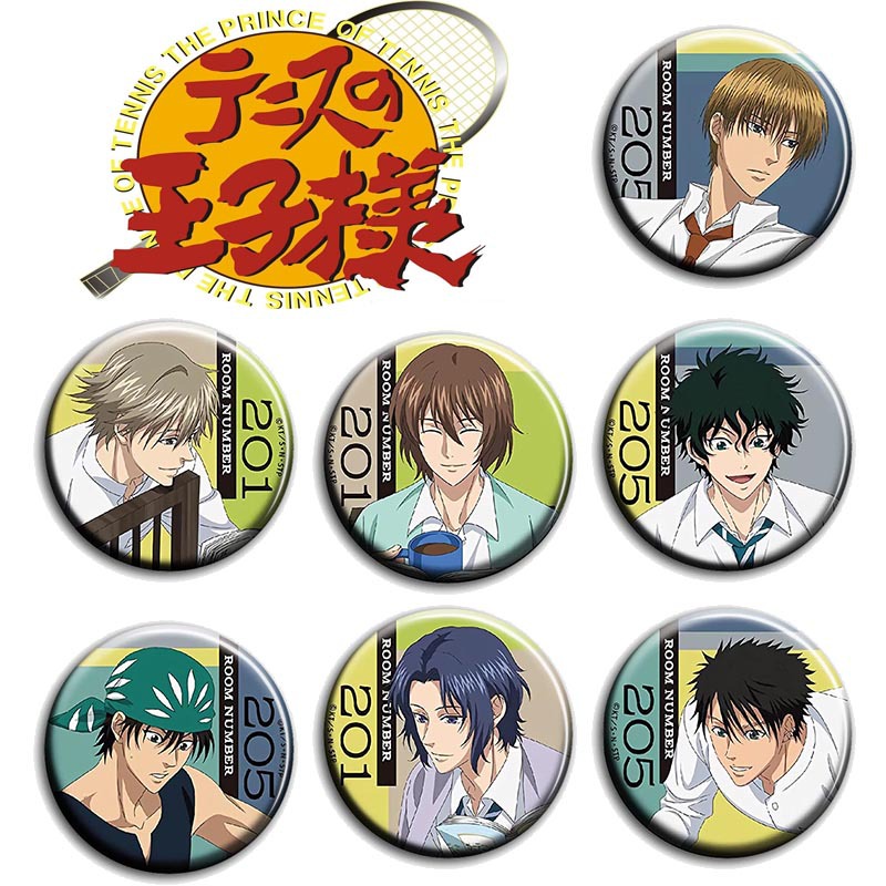 The Prince of Tennis Character Badge Collection E