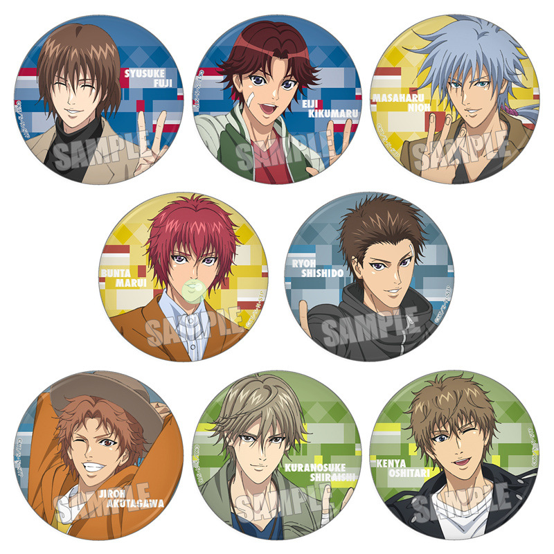 The Prince of Tennis Character Badge Collection C