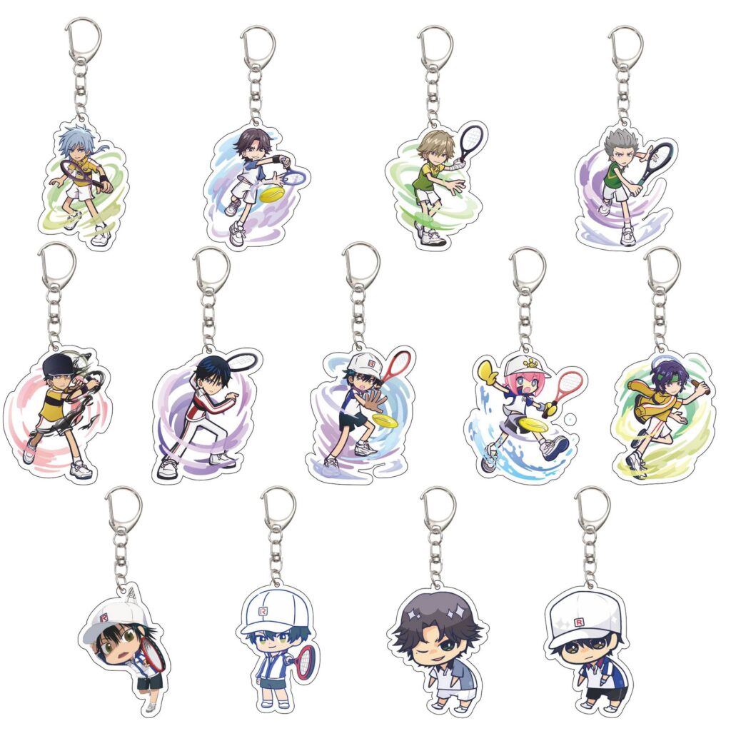 The Prince of Tennis Mini Acrylic Character Keychains