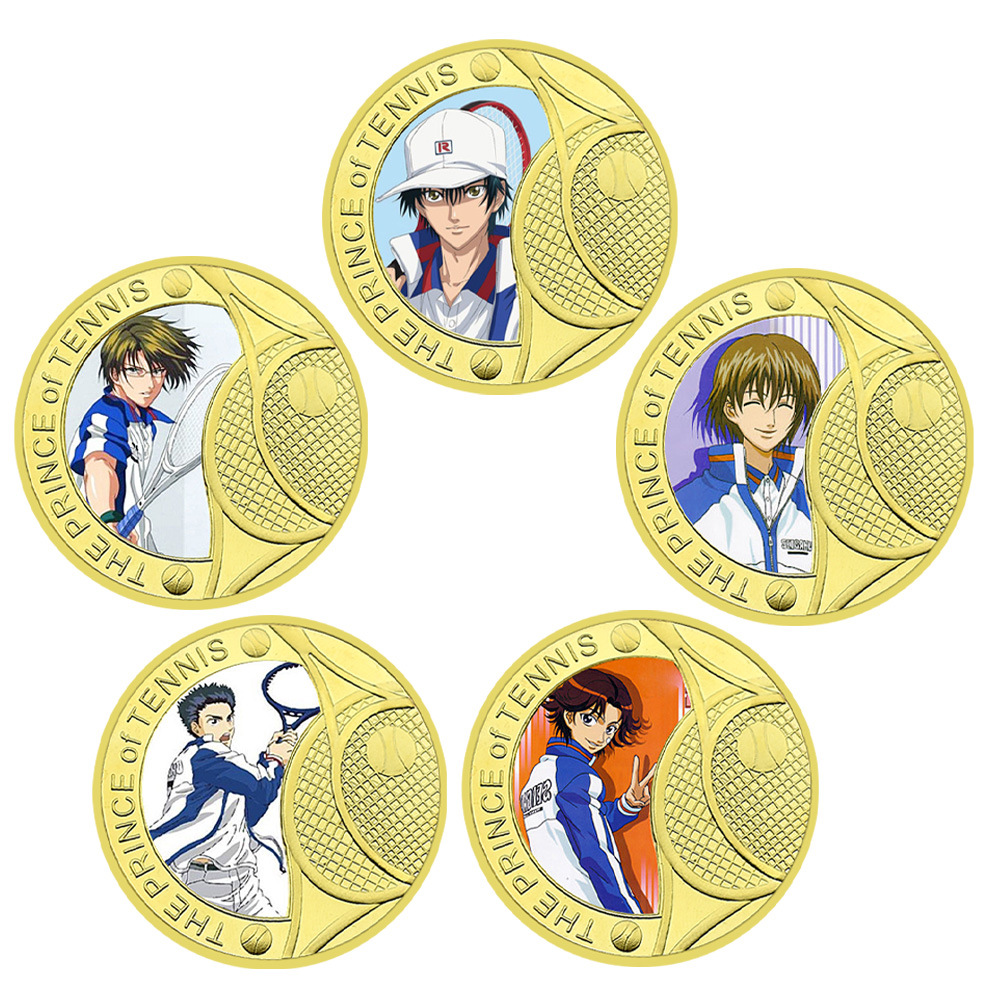 The Prince of Tennis Character Commemorative Medallions