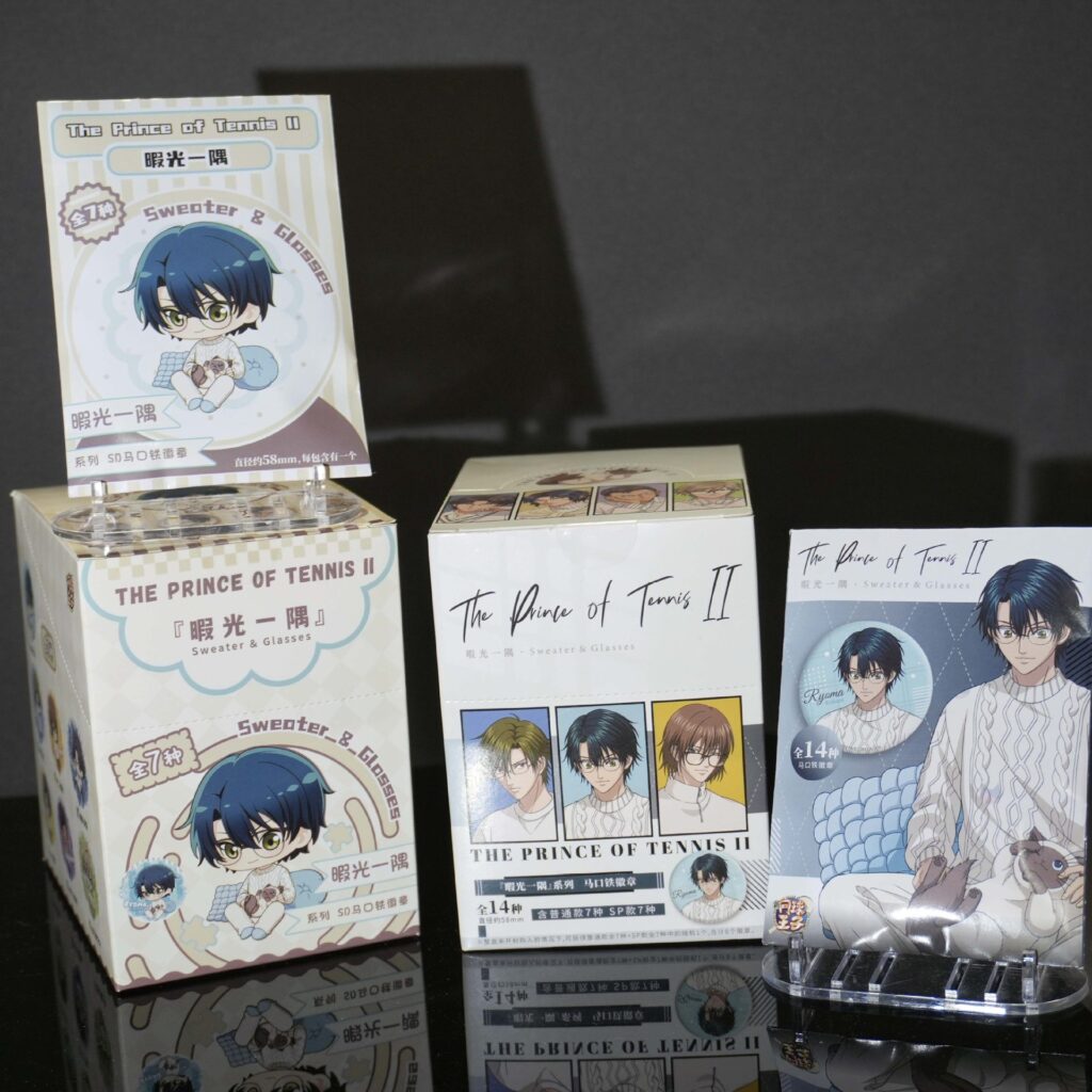 The Prince of Tennis Quiet Moments Character Badges